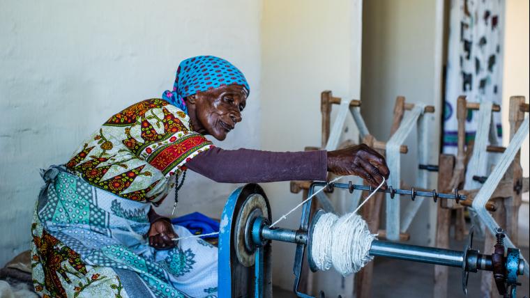 These craftswomen have been weaving tribal unity for almost half a century