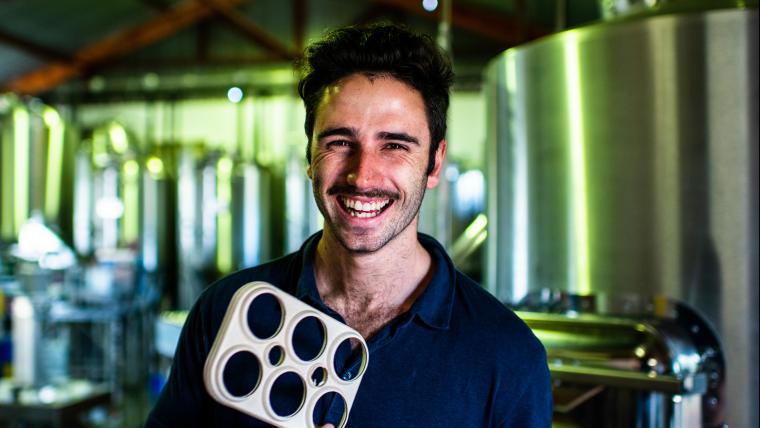 The beer brewer using environmentally-friendly packaging to reduce the load of pollution in our oceans