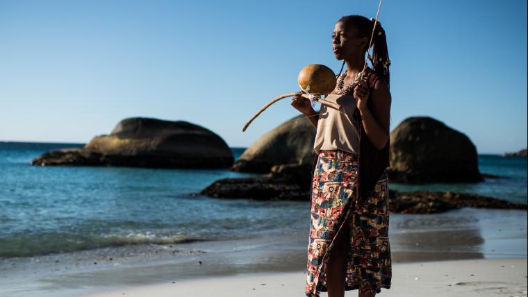 Music, lyrics and a calabash. Meet the jazz singer preserving her heritage with indigenous instruments 