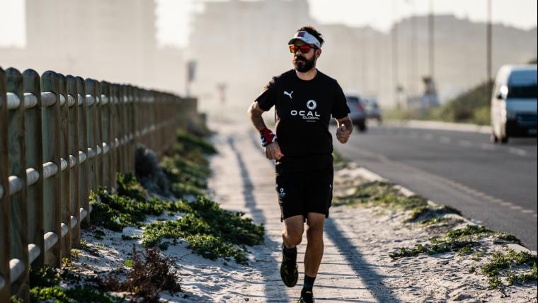 Man jogging