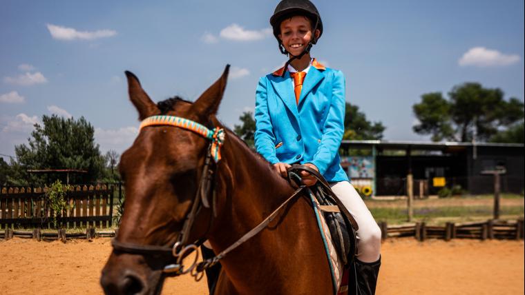 Boy on horse