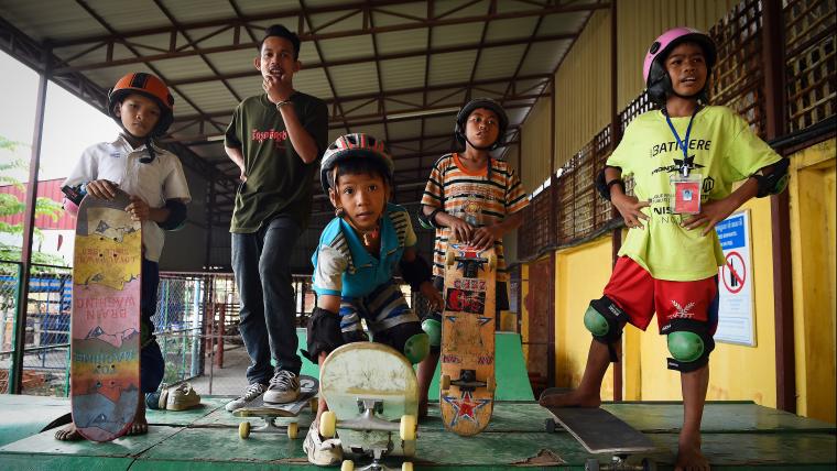 beautiful news skateistan