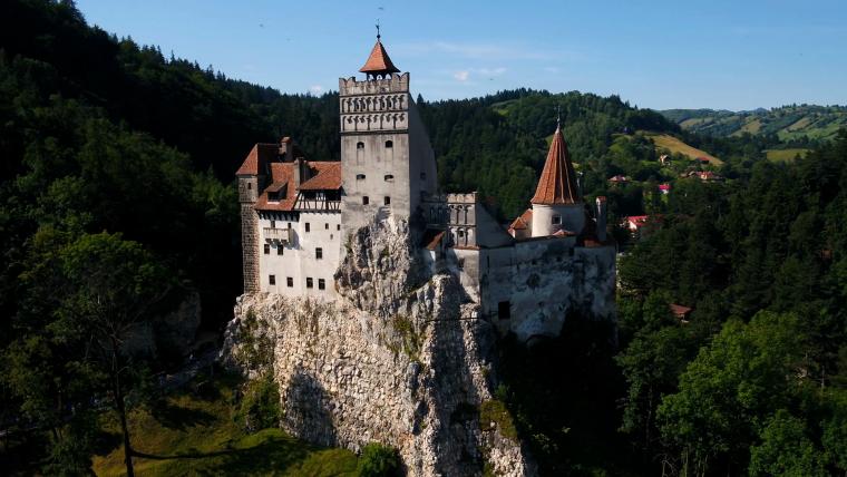 Beautiful News - Bran Castle built in the 1300s and is now a private museum in the Brașov landscape of Transylvania, Romania