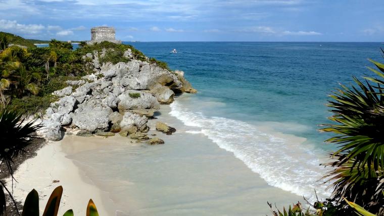 Beautiful News - Stunning views of a beach in Tulum in Mexico