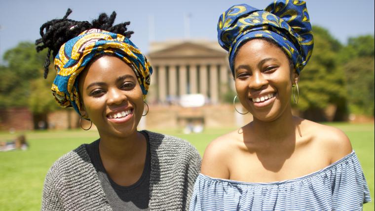 Two sisters are making a vital difference in the struggle to keep girls in class